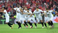 FUSSBALL EUROPA LEAGUE FINALE 13/14: JUBEL FC Sevilla