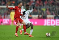 Fussball 1. Bundesliga Saison 15/16: FC Bayern Muenchen -  SV Werder Bemen