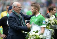 Fussball, 1. Bundesliga  Saison 2013/2014: SV Werder Bremen - Hertha BSC Berlin