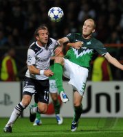 Fussball, Champions League, Saison 2010/2011: Bremen - Tottenham