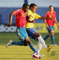Fussball International  U 20 WM  Achtelfinale Spanien - Brasilien