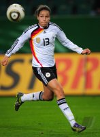 Fussball: International, Frauen Laenderspiel: Deutschland, OKOYINO DA BBABI am Ball