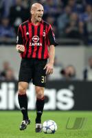 Fussball International UCL: Mailand, STAM Einzelaktion am Ball