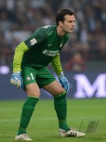 FUSSBALL International Serie A 2012/2013:  Torwart Handanovic Samir (Inter Mailand)