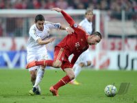 FUSSBALL INTERNATIONAL  CHL HALBFFINALE 11/12:  FC Bayern Muenchen - Real Madrid