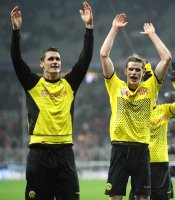Fussball 1. Bundesliga, Saison 2011/2012: Sebastian Kehl, Sven Bender (v. li., Borussia Dortmund)