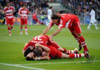 FUSSBALL 1. BUNDESLIGA: Karlsruher SC - Bayern Muenchen