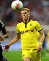Fussball 1. Bundesliga, Supercup: FC Bayern Muenchen - Borussia Dortmund
