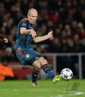 Fussball International CHL Saison 13/14: Arsenal London - FC Bayern Muenchen