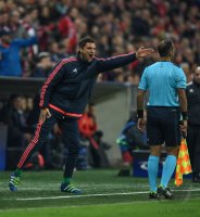 Fussball CHL 15/16 Halbfinale: FC Bayern Muenchen - Atletico Madrid