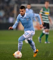 Fussball Europa League Saison 2012/2013:  Antonio Candreva (Lazio Rom)
