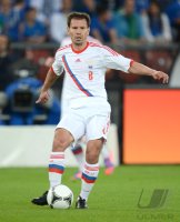 Fussball International Testspiel:  Konstantin Zyryanov (Russland)