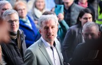 Buendnis 90 / Die Gruenen, Wahlkampf Landtagswahl Baden - Wuerttemberg, Tuebingens Oberbuergermeister Boris Palmer