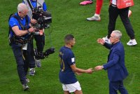 FUSSBALL WM 2022 Halbfinale Frankreich - Marokko