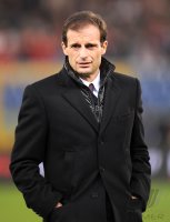FUSSBALL SERIE A: Trainer Massimiliano Allegri (AC Mailand)