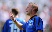 Fussball DFB Pokal:  Trainer  Thomas Gerstner (Bielefeld)