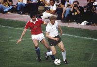 Fussball EM 1980: Ondrus, Rummenigge