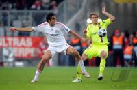 Fussball Champions League 08/09  Bayern Muenchen  - Olympique Lyon