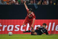 Fussball 1. Bundesliga: T Home Cup , FC Schalke 04 - FC Bayern Muenchen