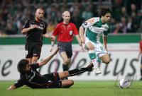 Fussball UEFA Pokal: Bremen - Alkmaar