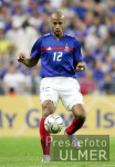 Fussball International: Frankreich, HENRY Einzelaktion