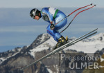 Ski Alpin;  Abfahrt Herren  Wengen Start Max Rauffer (GER) im Hintergrund Eiger, Moench, Jungfrau