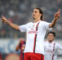 FUSSBALL SERIE A:  Zlatan Ibrahimovic (AC Mailand)