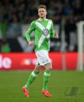 Fussball, 1. Bundesliga  Saison 2014/2015: VfL Wolfsburg - SC Freiburg