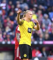 Fussball 1. Bundesliga Saison 21/22: Borussia Dortmund - FC Bayern Muenchen