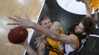 Basketball 1. Bundesliga 2012/2013:  Walter Tigers Tuebingen - ratiopharm Ulm