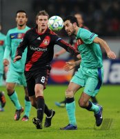 Fussball Champions League  Saison 2011/2012, Achtelfinale: Bayer 04 Leverkusen - FC Barcelona