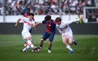 FUSSBALL Fussball UEFA Youth League 24/25: VfB Stuttgart - FC Barcelona