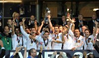 Fussball U21-EURO 2011 FINALE:  JUBEL,  Spanien ist U 21 Europameister