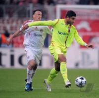 Fussball Champions League 08/09 FC Bayern Muenchen  - Olympique Lyon