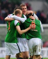 FUSSBALL, 1. BUNDESLIGA, 28. Spieltag: Bremen - Nuernberg