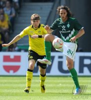 Fussball 1. Bundesliga Saison 2010/2011: Bremen - Dortmund