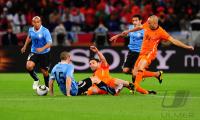 FUSSBALL WM 2010  HALBFINALE:  Uruguay - Niederlande