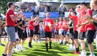 Fussball Relegation zur Oberliga, Rueckspiel 21/22: FC Holzhausen - FC Denzlingen
