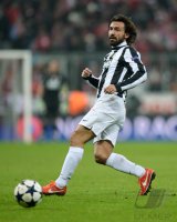 FUSSBALL INTERNATIONAL CHL VIERTELFINALE 12/13: Andrea Pirlo (Juventus Turin)