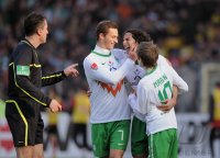 Fussball 1. Bundesliga  Saison 2010/2011: JUBEL  SV Werder Bremen