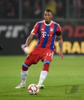 Fussball, 1. Bundesliga  Saison 2014/2015: VfL Wolfsburg - FC Bayern Muenchen