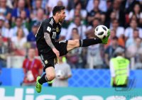 FUSSBALL WM 2018 Vorrunde Argentinien - Island