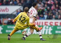 Fussball 1. Bundesliga Saison 15/16: SV Werder Bremen - FC Bayern Muenchen