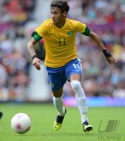 FUSSBALL Olympia 2012 Maenner: NEYMAR (Brasilien)