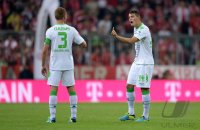 Fussball  1. Bundesliga Saison 2013/2014: FC Bayern Muenchen - Borussia Moenchengladbach