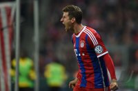 Fussball DFB Pokal Halbfinale 14/15: FC Bayern Muenchen - Borussia Dortmund