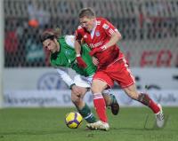 Fussball 1. Bundesliga  09/10  FC Bayern Muenchen  -  SV Werder Bremen