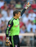 Fussball 1. Bundesliga, Saison 2011/2012:  Torwart Hans Joerg Butt (FC Bayern Muenchen)