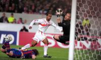 FUSSBALL  International CHL 09/10 : VfB Stuttgart -  FC Barcelona