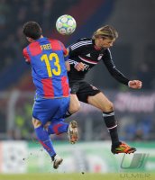 Fussball CHL  Saison 2011/2012:  FC Basel - FC Bayern Muenchen